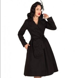 NEW Tatyana Casablanca trench coat swing 2x